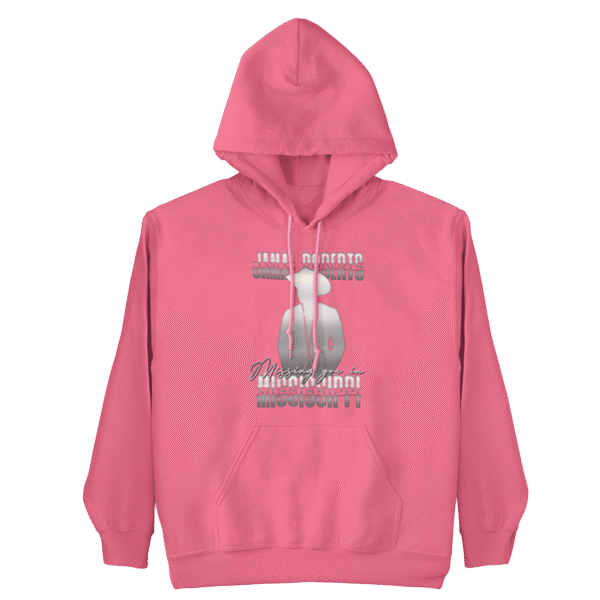 Missing You In Mississippi Hoodie with Cowboy Hat (Pink)