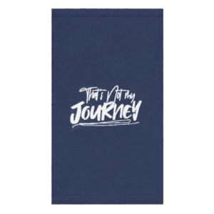 That's Not My Journey Blue Hand Towel